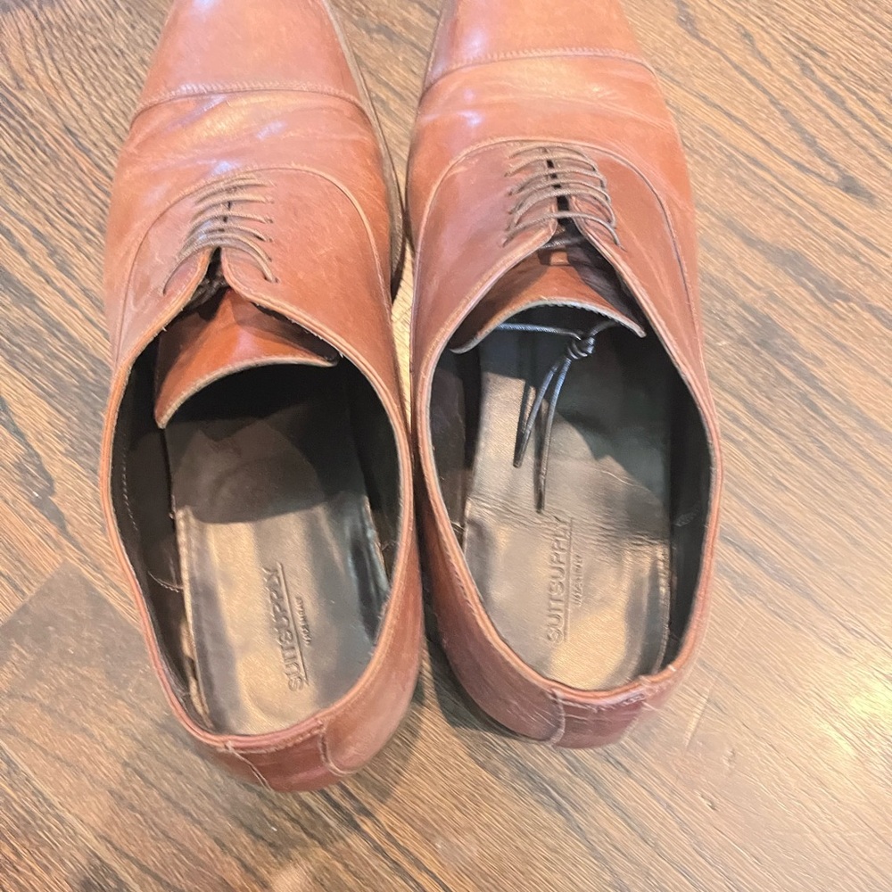 Johnston & Murphy Brown Leather Oxfords